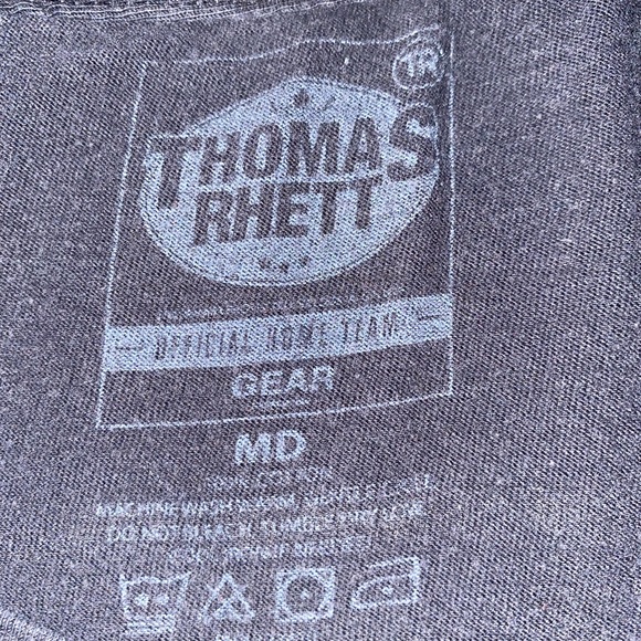 💎 Thomas Rhett Black Concert T 2016  Graphic T-Shirt Size M - Picture 7 of 8